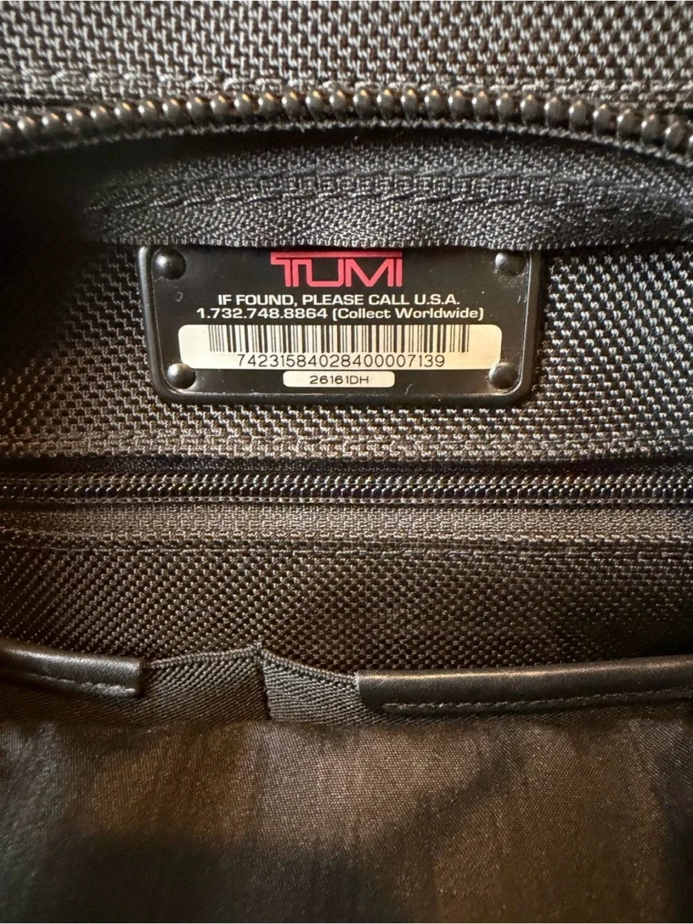 TUMI Alpha Expandable Organizer w/T-Pass 26161 DH 💼 ✈️